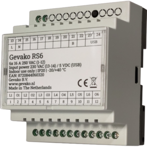 Smart Switch - Gevako RS6 - Home Assistant - ESPHome