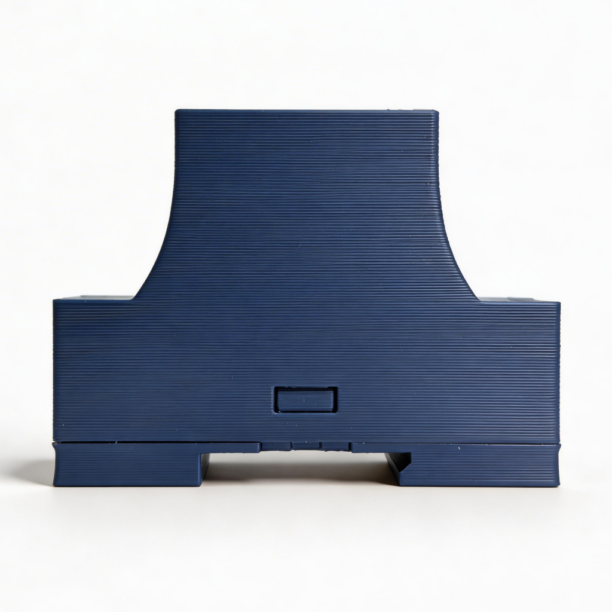 Gevako smart relaismodule zijaanzicht - DIN-rail montage